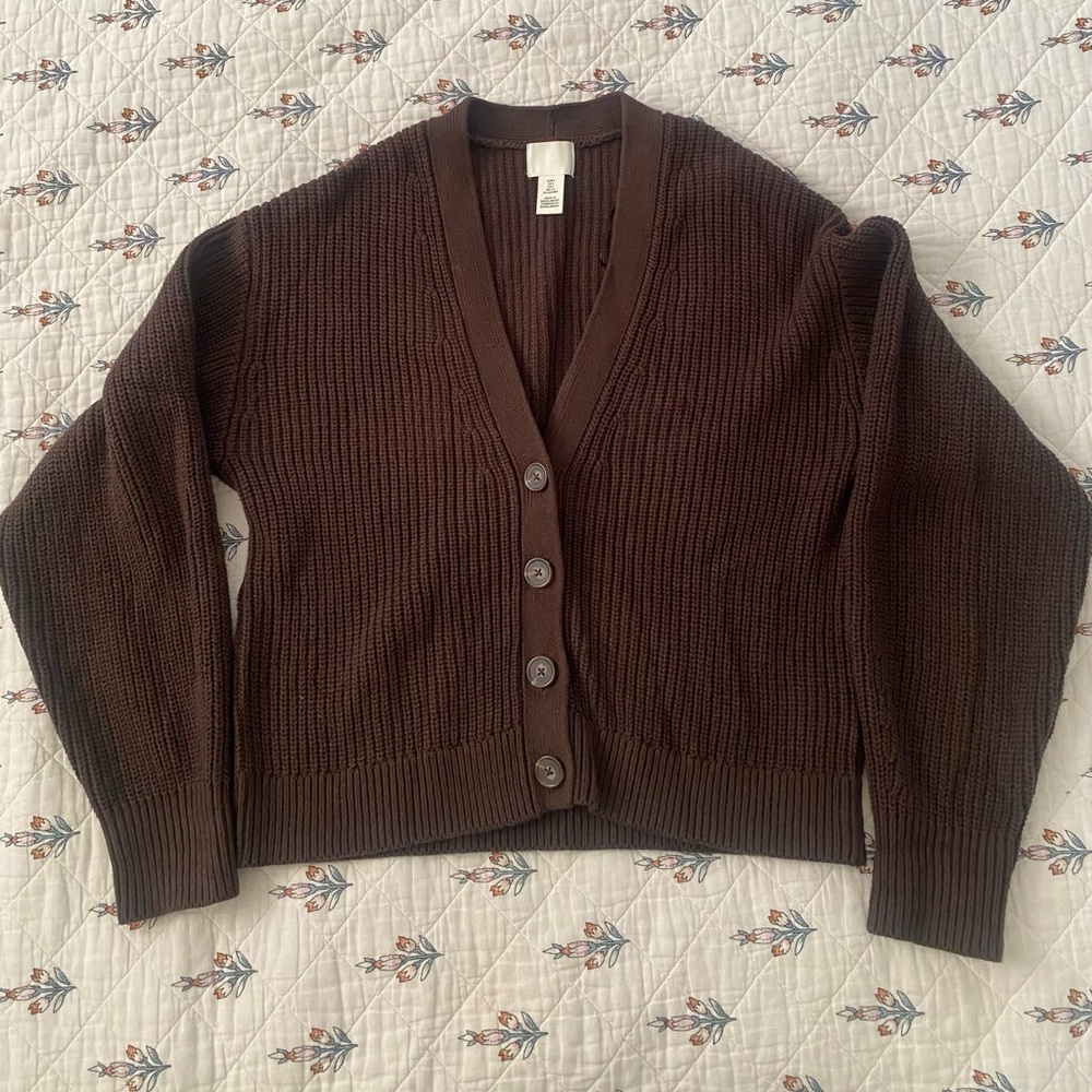 H&M Dark Brown Women's Cardigan